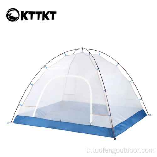 2.8kg sarı trekking kamp çadırı rüzgara dayanıklı